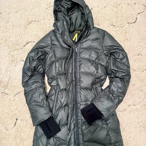Lole Charcoal Puffer Coat